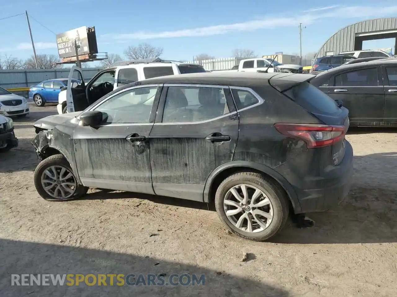 2 fotografías del automóvil dañado JN1BJ1AV6MW302131 NISSAN ROGUE 2021