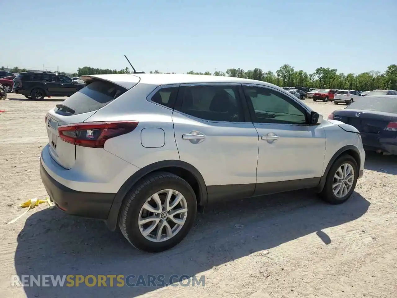 3 Photograph of a damaged car JN1BJ1AV6MW302839 NISSAN ROGUE 2021