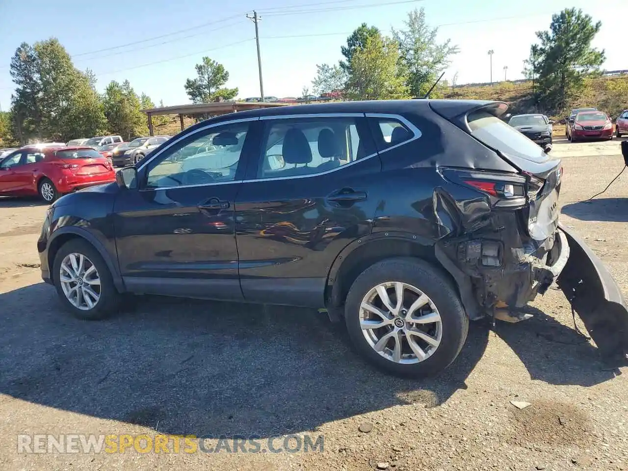 2 Photograph of a damaged car JN1BJ1AV6MW304820 NISSAN ROGUE 2021