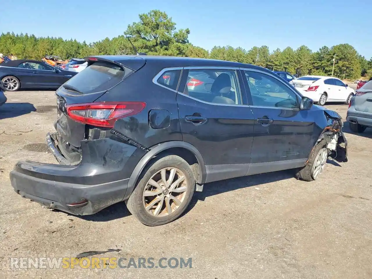 3 Photograph of a damaged car JN1BJ1AV6MW304820 NISSAN ROGUE 2021