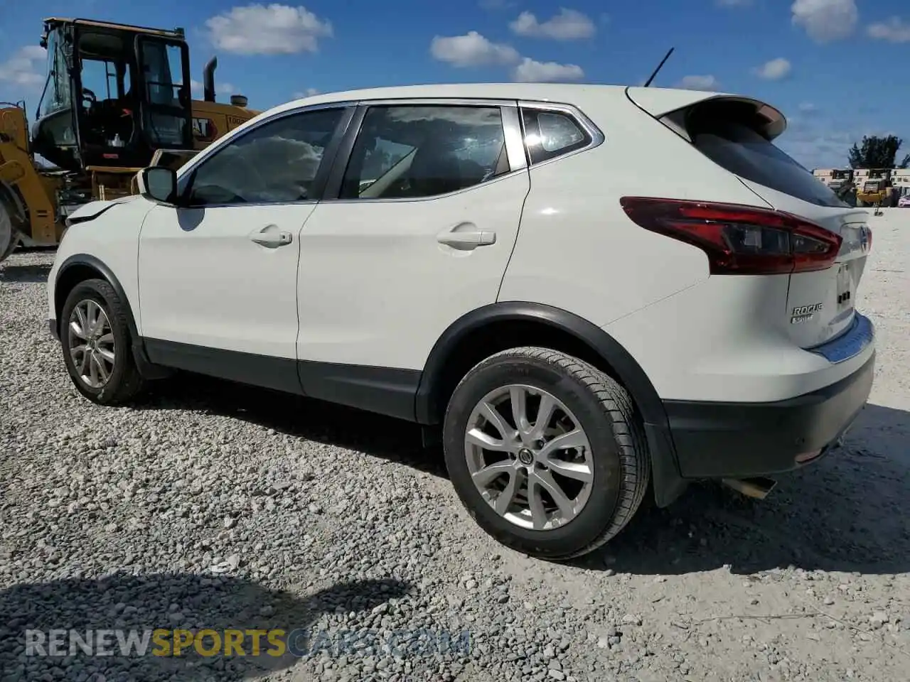 2 Photograph of a damaged car JN1BJ1AV6MW307474 NISSAN ROGUE 2021