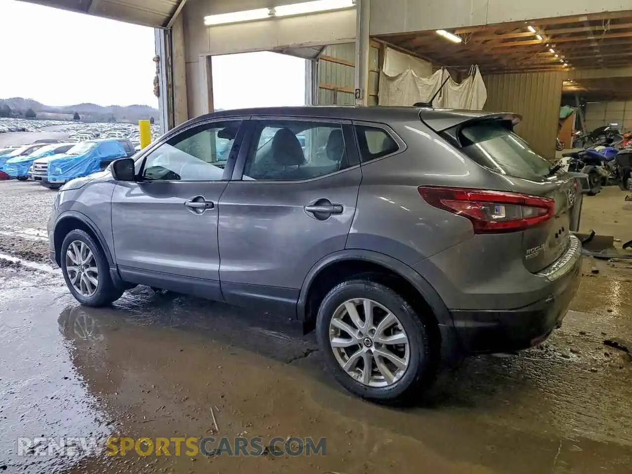 2 Photograph of a damaged car JN1BJ1AV6MW307653 NISSAN ROGUE 2021