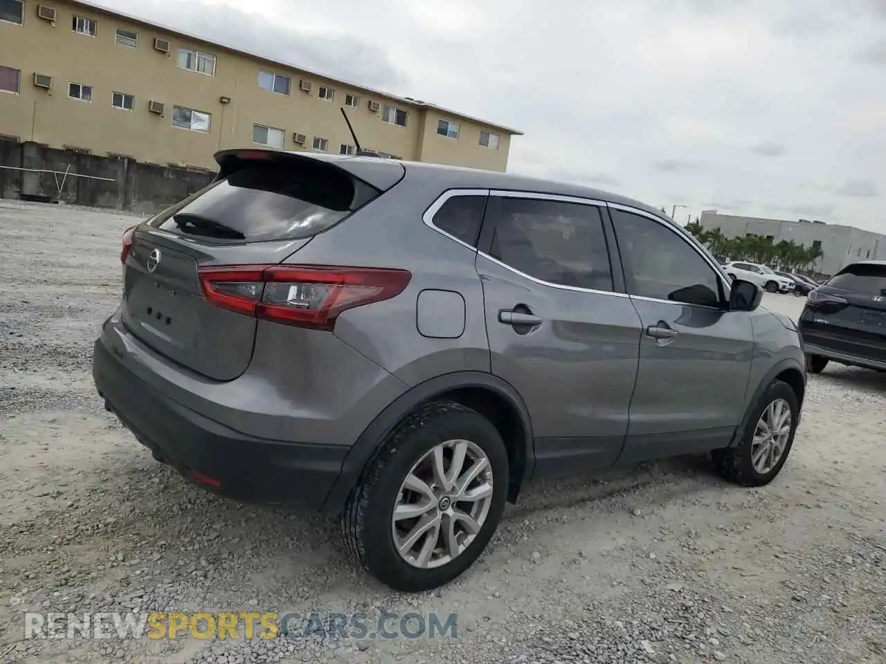 3 Photograph of a damaged car JN1BJ1AV6MW561928 NISSAN ROGUE 2021