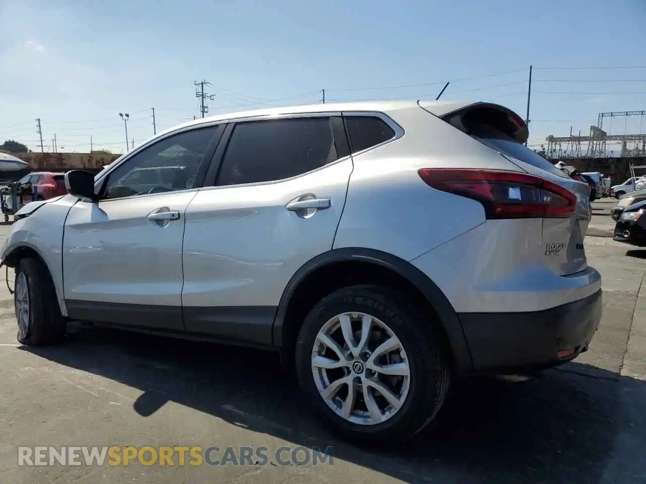 2 Photograph of a damaged car JN1BJ1AV6MW564117 NISSAN ROGUE 2021