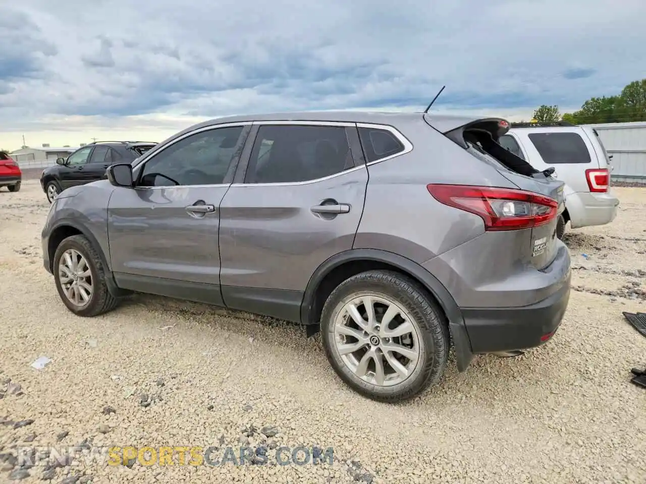 2 Photograph of a damaged car JN1BJ1AV6MW568992 NISSAN ROGUE 2021