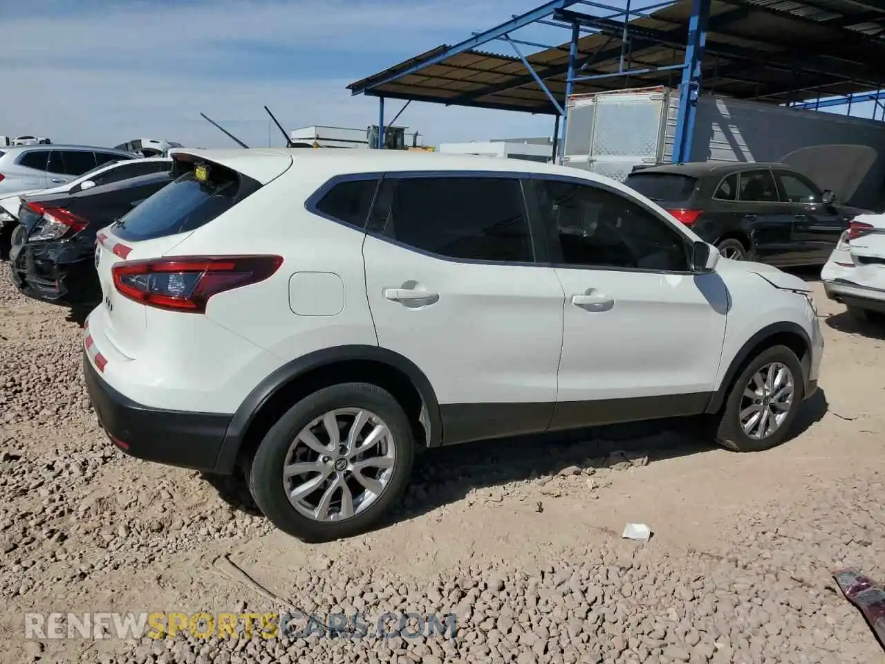 3 Фотография поврежденного автомобиля JN1BJ1AV7MW300467 NISSAN ROGUE 2021