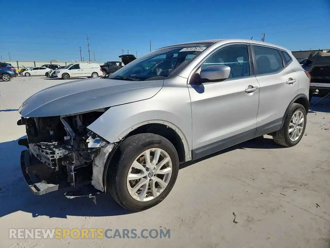 1 Photograph of a damaged car JN1BJ1AV7MW301893 NISSAN ROGUE 2021