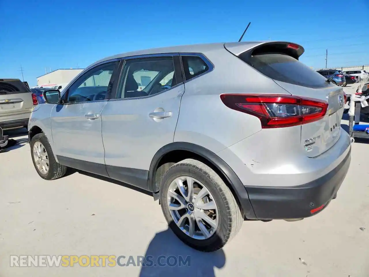 2 Photograph of a damaged car JN1BJ1AV7MW301893 NISSAN ROGUE 2021