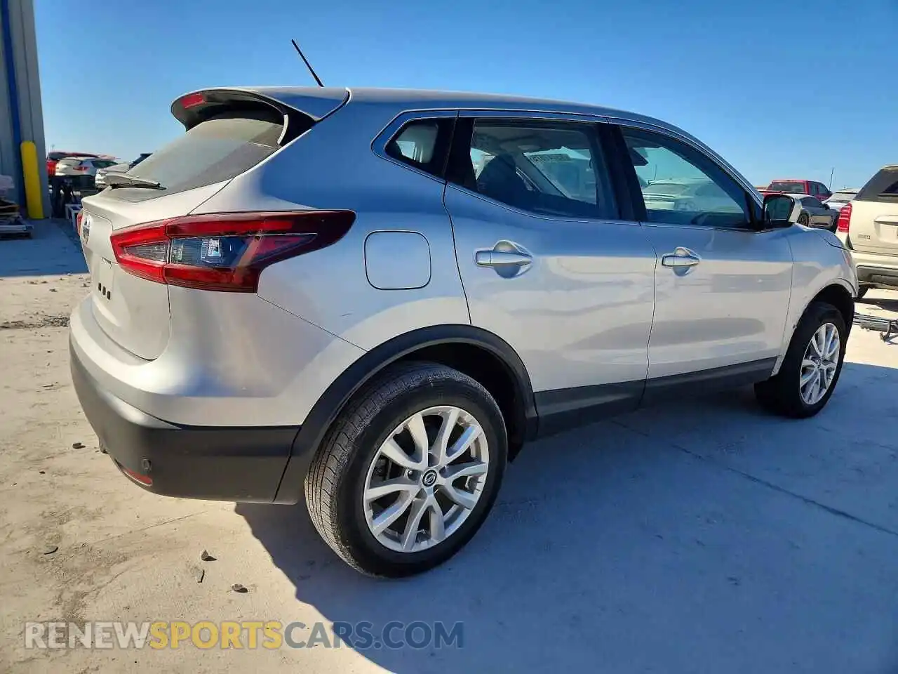 3 Photograph of a damaged car JN1BJ1AV7MW301893 NISSAN ROGUE 2021