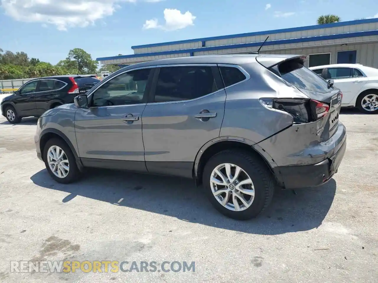2 Photograph of a damaged car JN1BJ1AV7MW304549 NISSAN ROGUE 2021