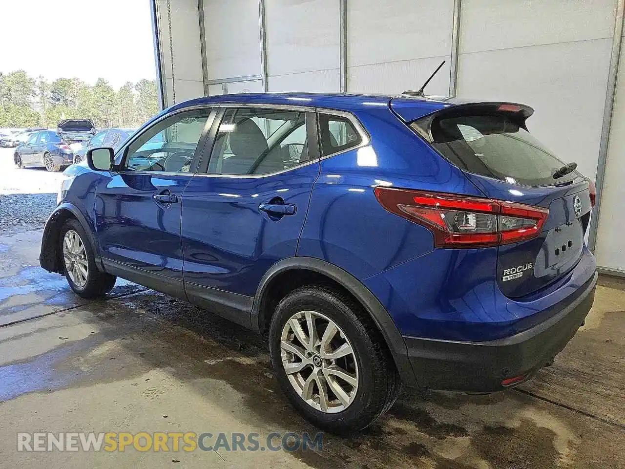 2 Photograph of a damaged car JN1BJ1AV7MW304700 NISSAN ROGUE 2021