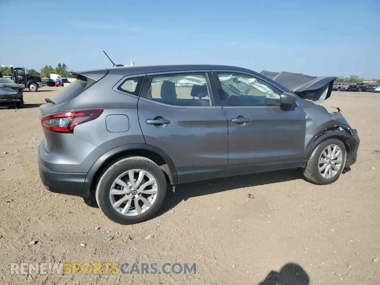 3 Фотография поврежденного автомобиля JN1BJ1AV7MW306026 NISSAN ROGUE 2021