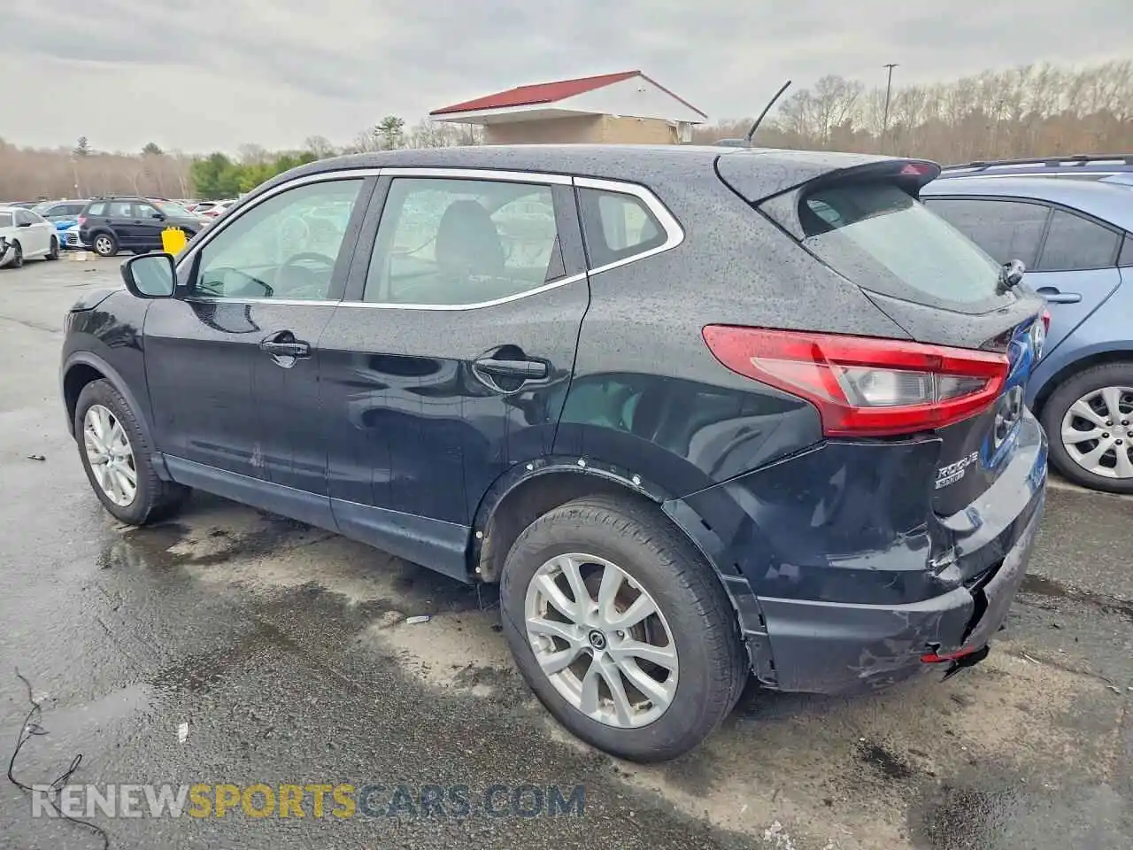 2 Photograph of a damaged car JN1BJ1AV7MW308035 NISSAN ROGUE 2021