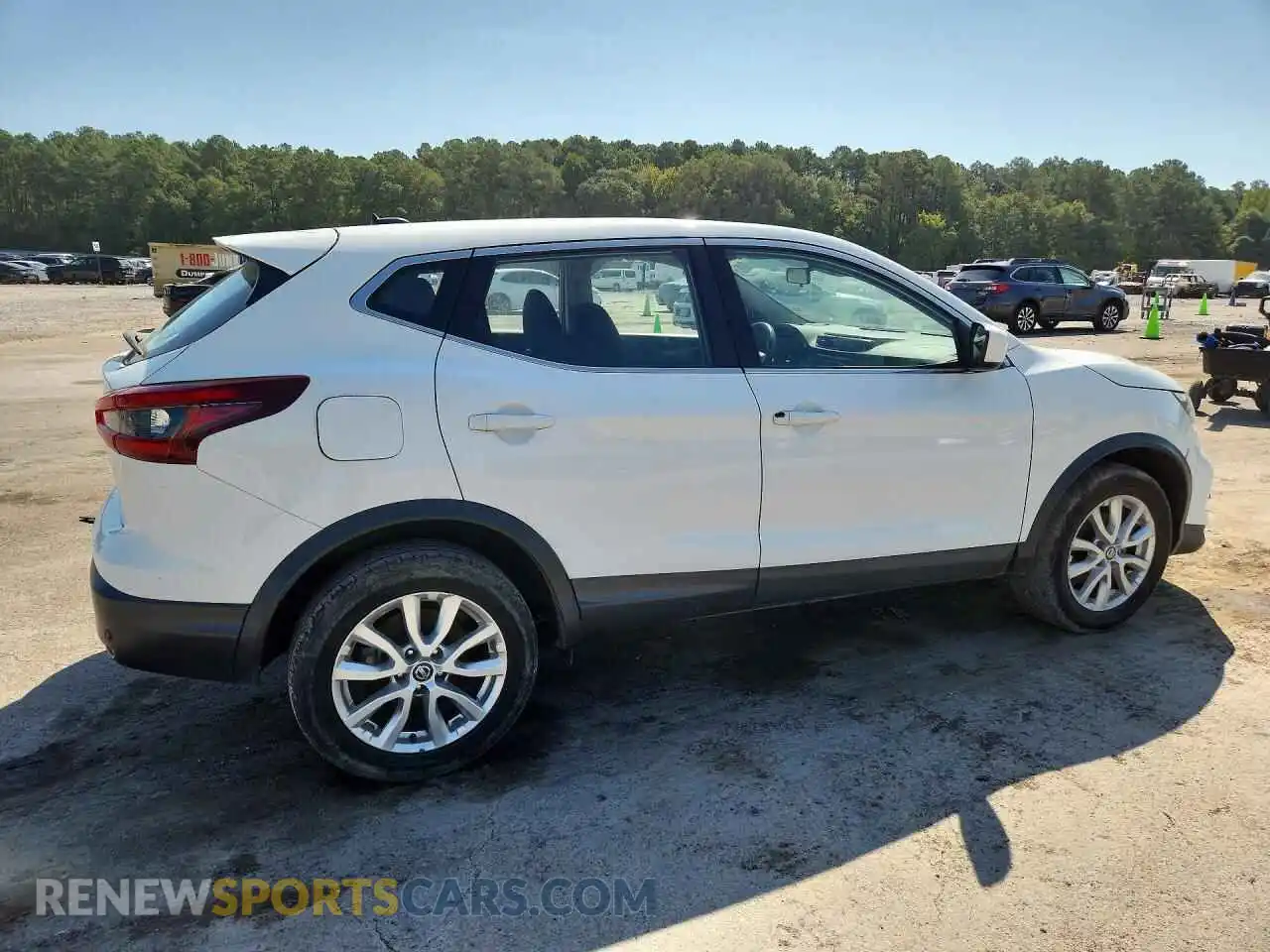 3 fotografías del automóvil dañado JN1BJ1AV7MW308469 NISSAN ROGUE 2021