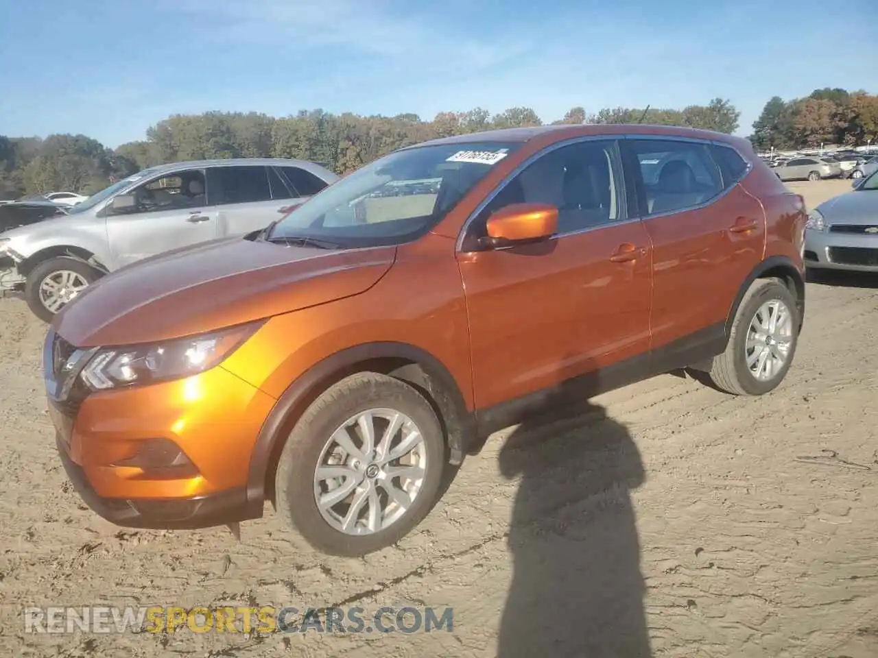 1 fotografías del automóvil dañado JN1BJ1AV7MW313672 NISSAN ROGUE 2021