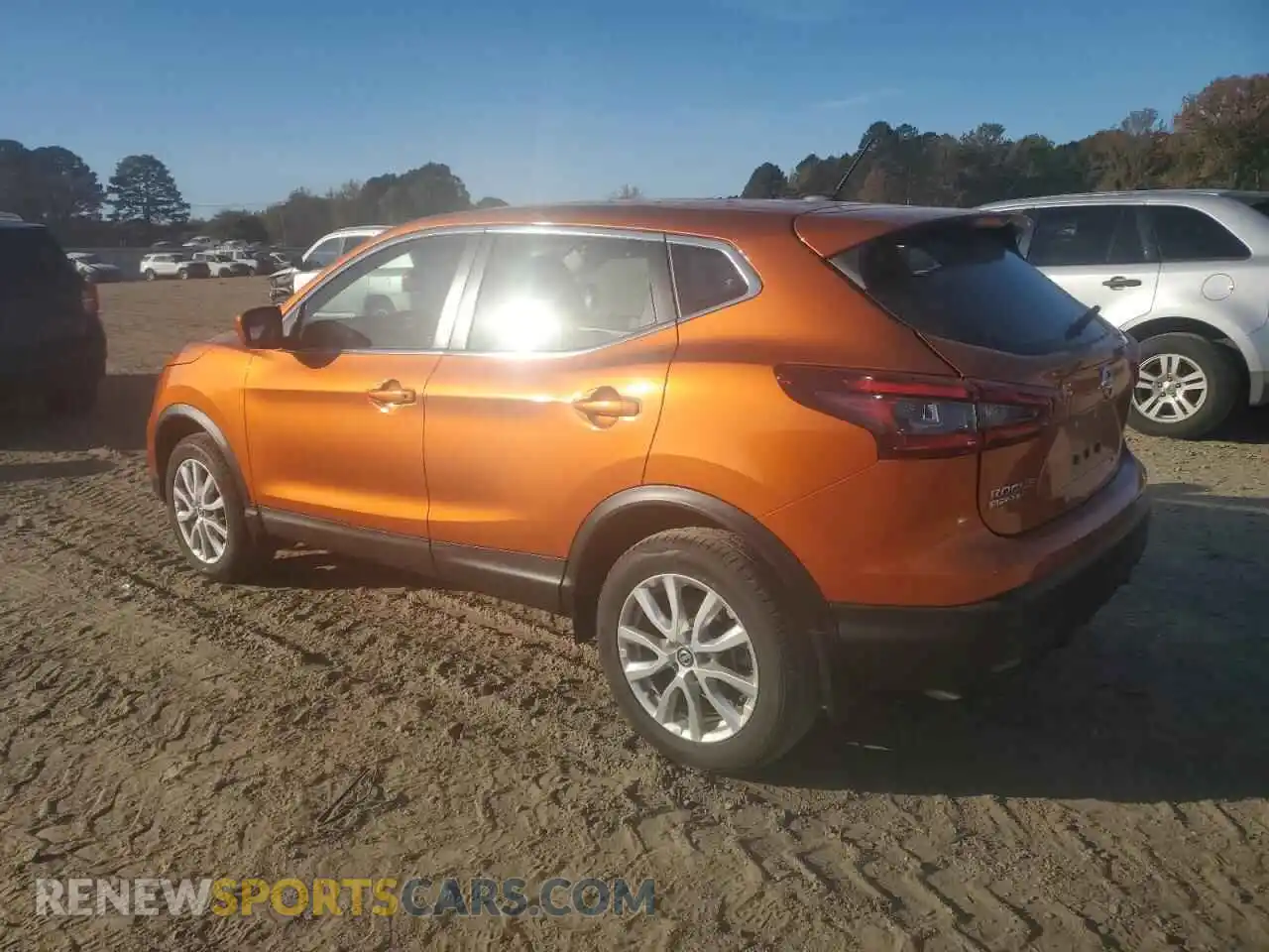 2 fotografías del automóvil dañado JN1BJ1AV7MW313672 NISSAN ROGUE 2021