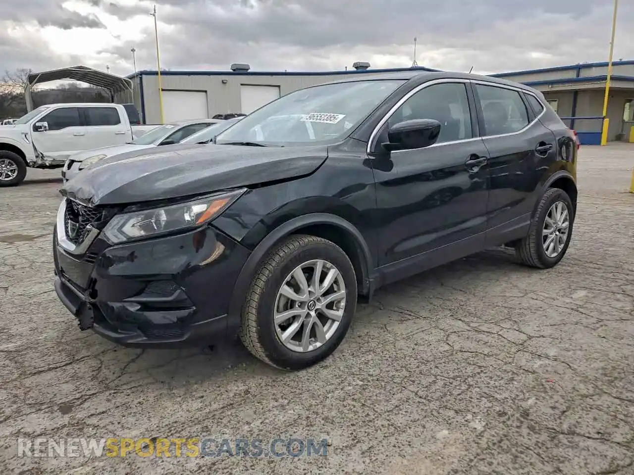 1 Photograph of a damaged car JN1BJ1AV7MW314546 NISSAN ROGUE 2021