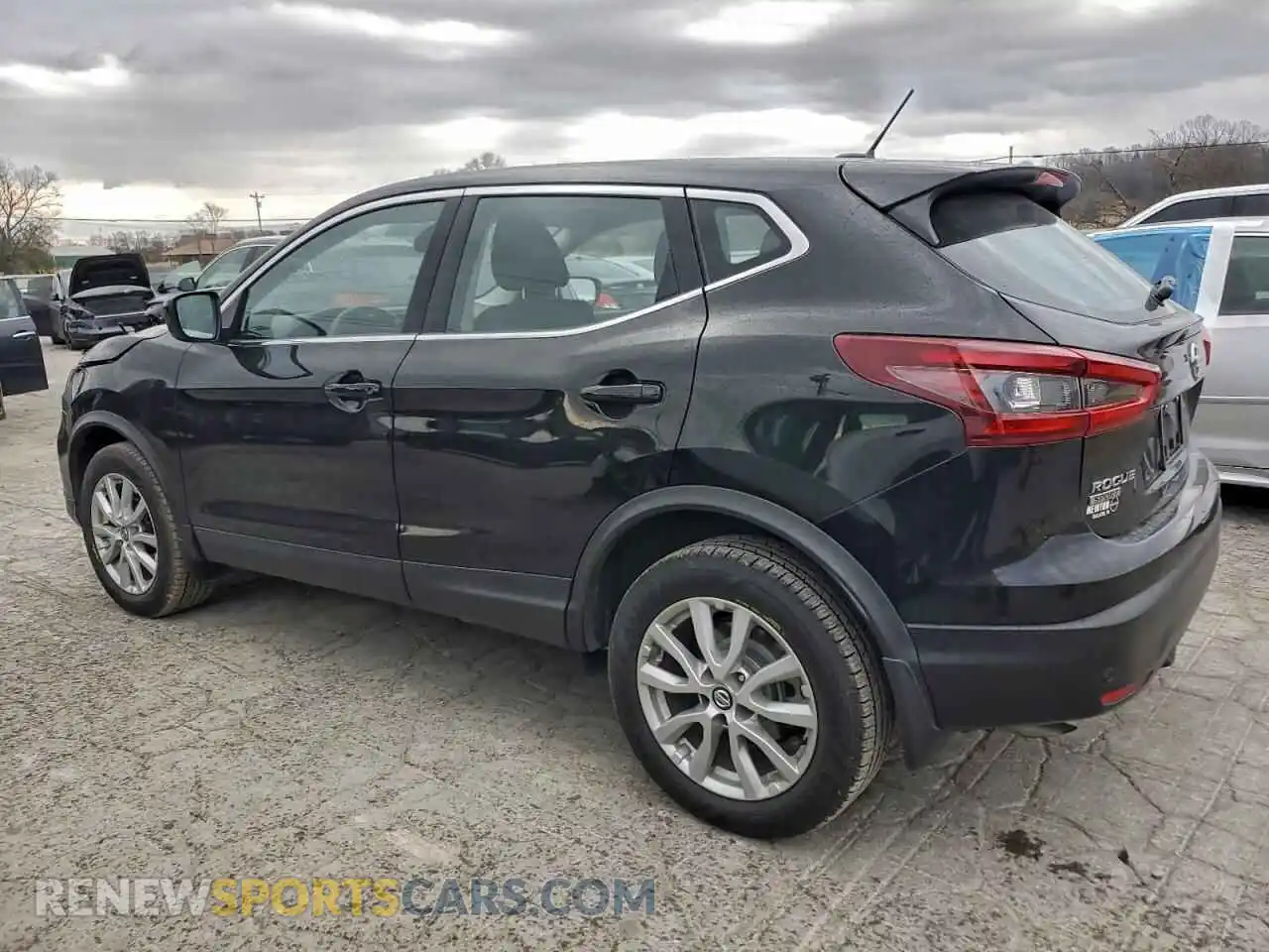 2 Photograph of a damaged car JN1BJ1AV7MW314546 NISSAN ROGUE 2021