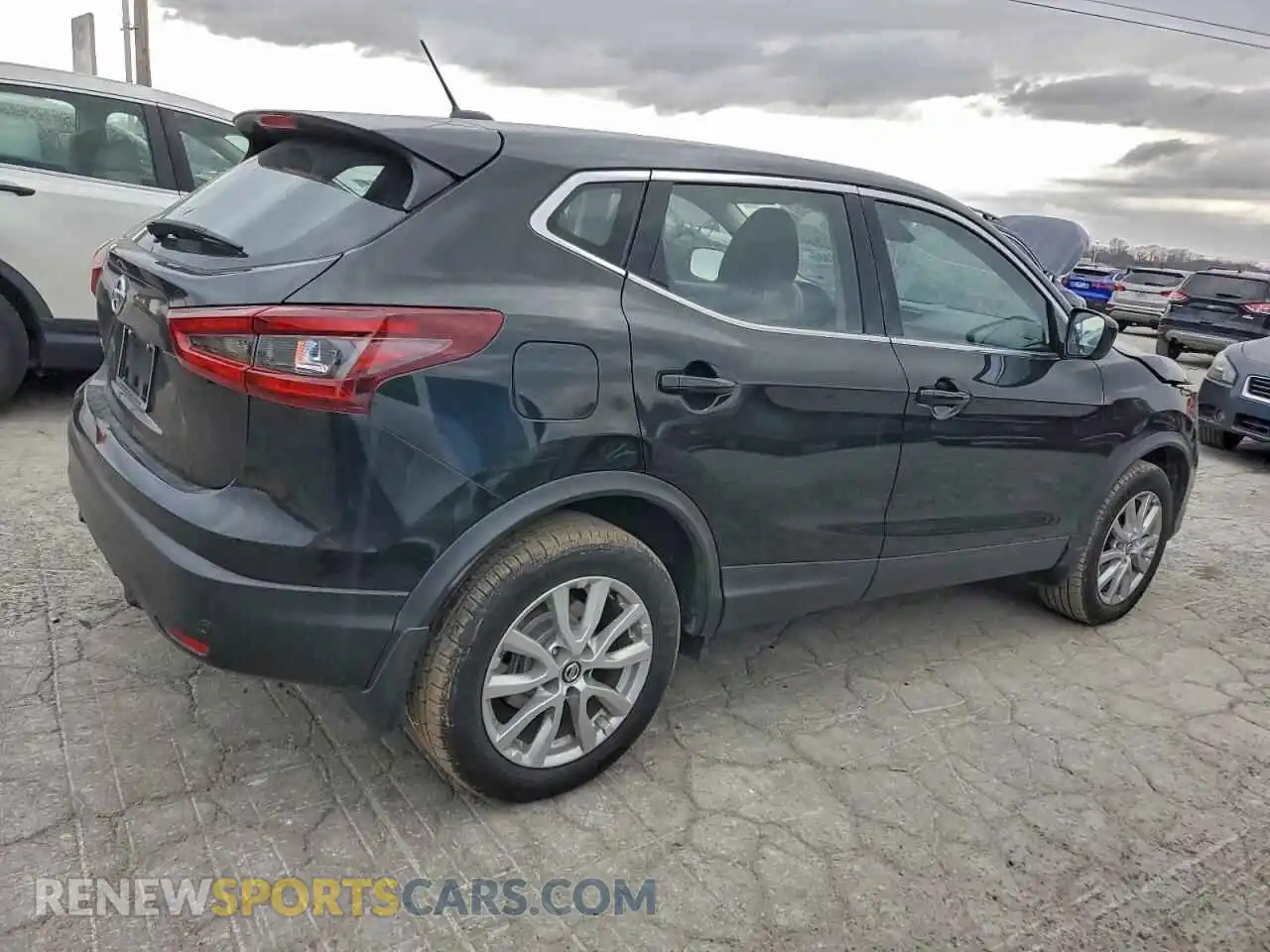 3 Photograph of a damaged car JN1BJ1AV7MW314546 NISSAN ROGUE 2021