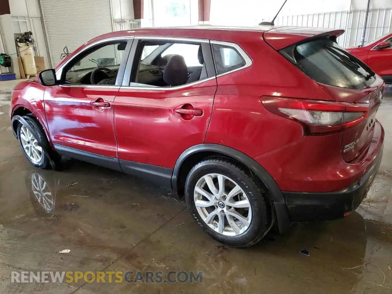 2 Photograph of a damaged car JN1BJ1AV7MW316751 NISSAN ROGUE 2021