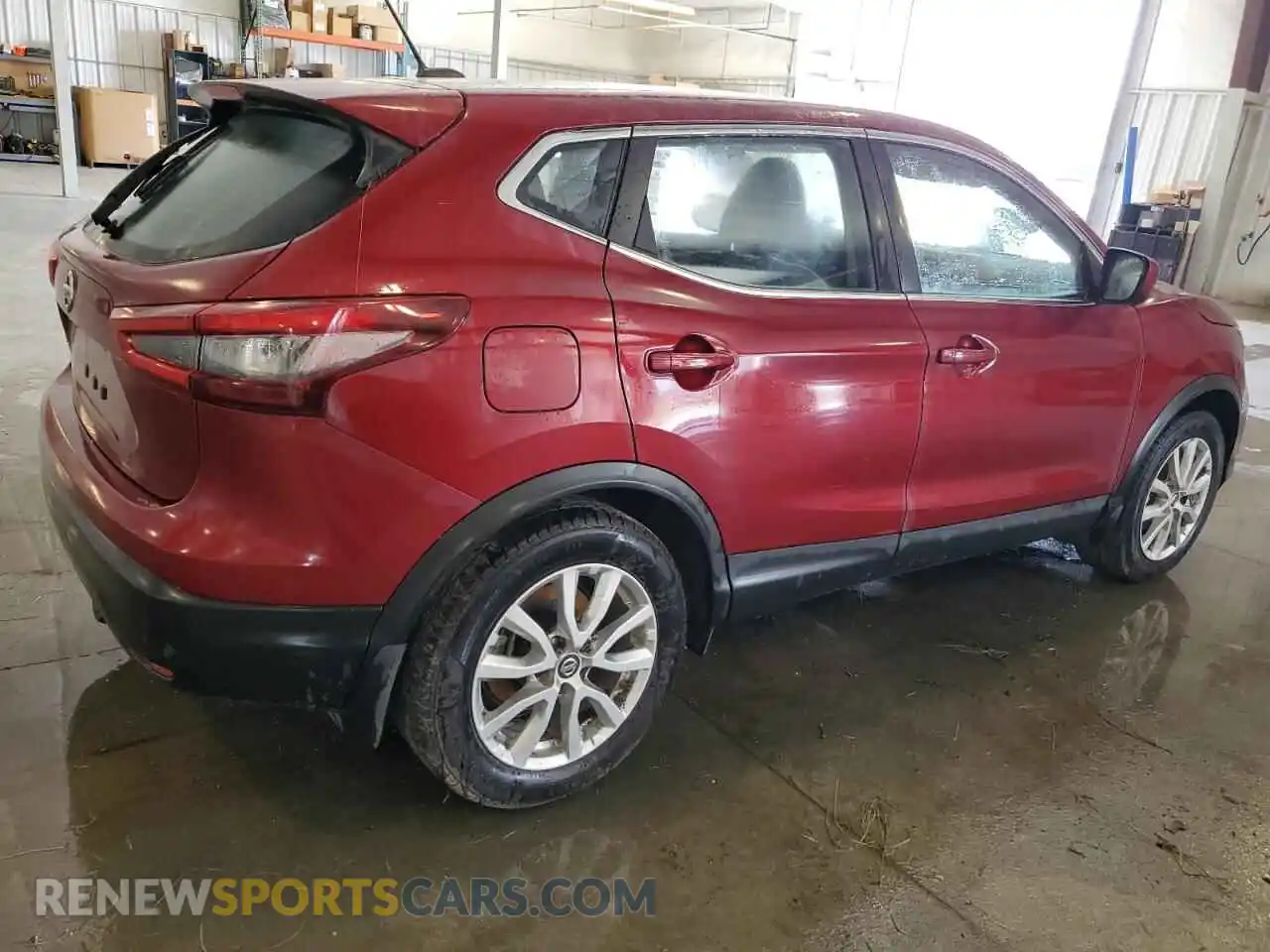 3 Photograph of a damaged car JN1BJ1AV7MW316751 NISSAN ROGUE 2021