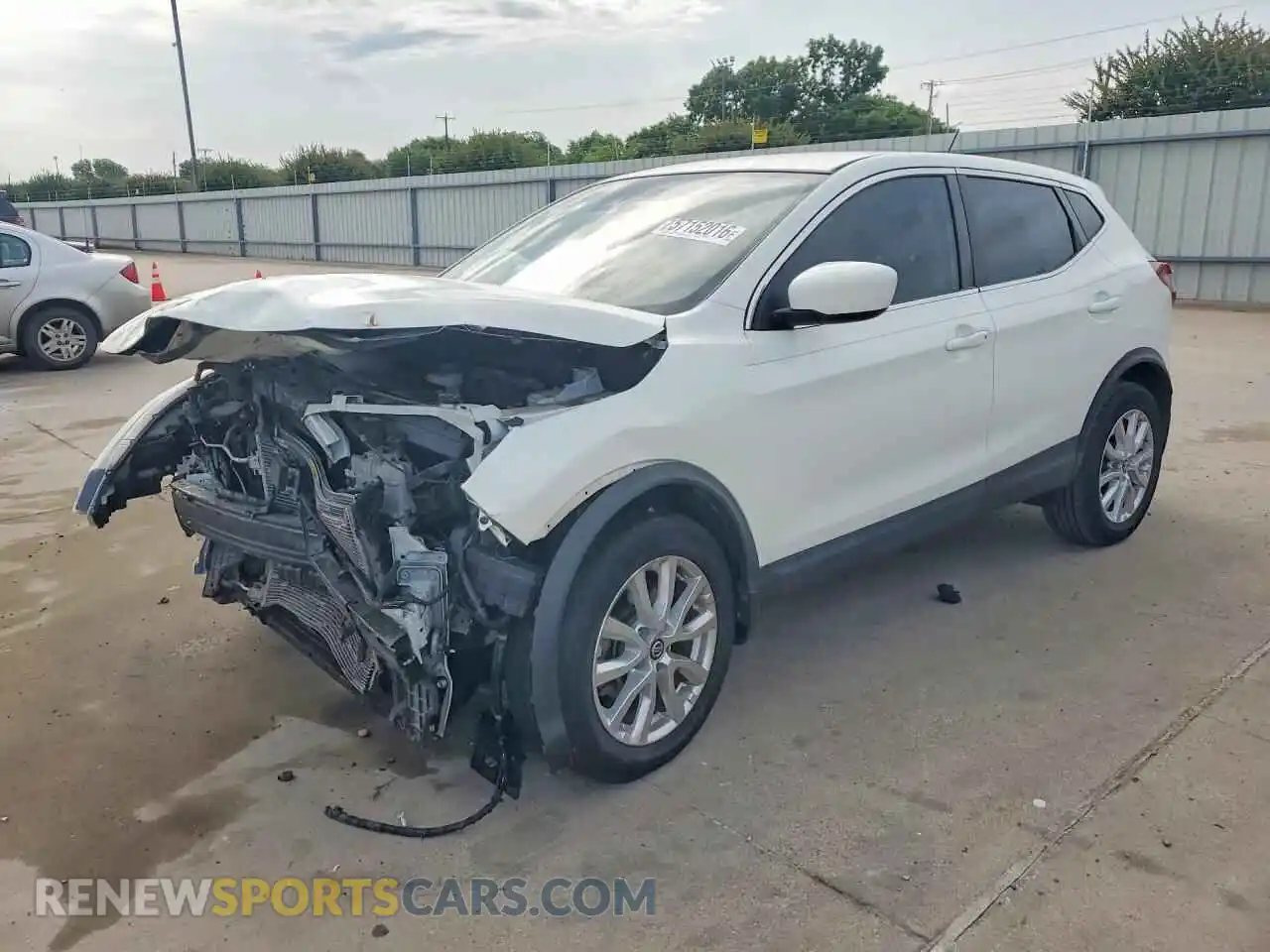 1 Photograph of a damaged car JN1BJ1AV7MW320556 NISSAN ROGUE 2021