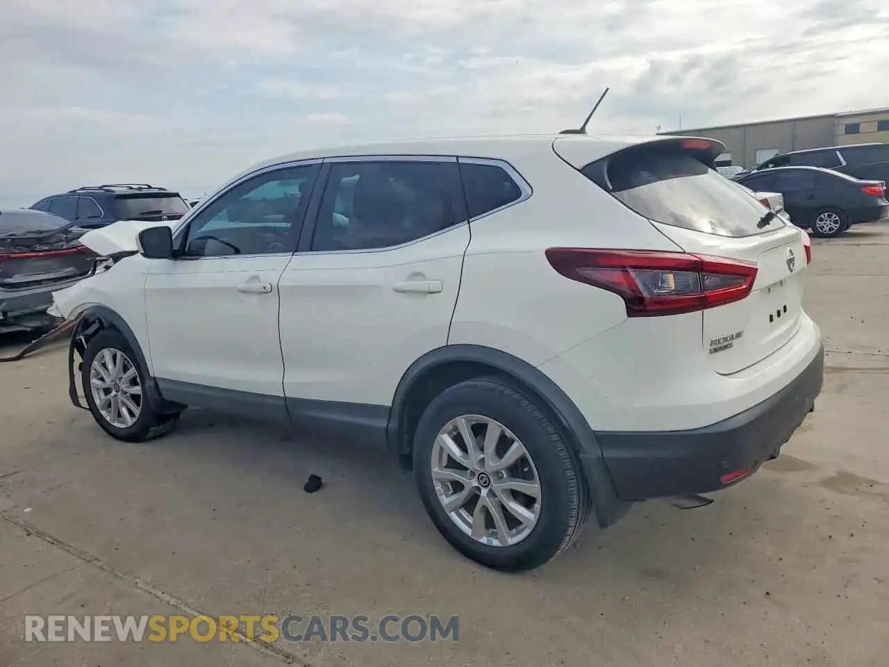 2 Photograph of a damaged car JN1BJ1AV7MW320556 NISSAN ROGUE 2021