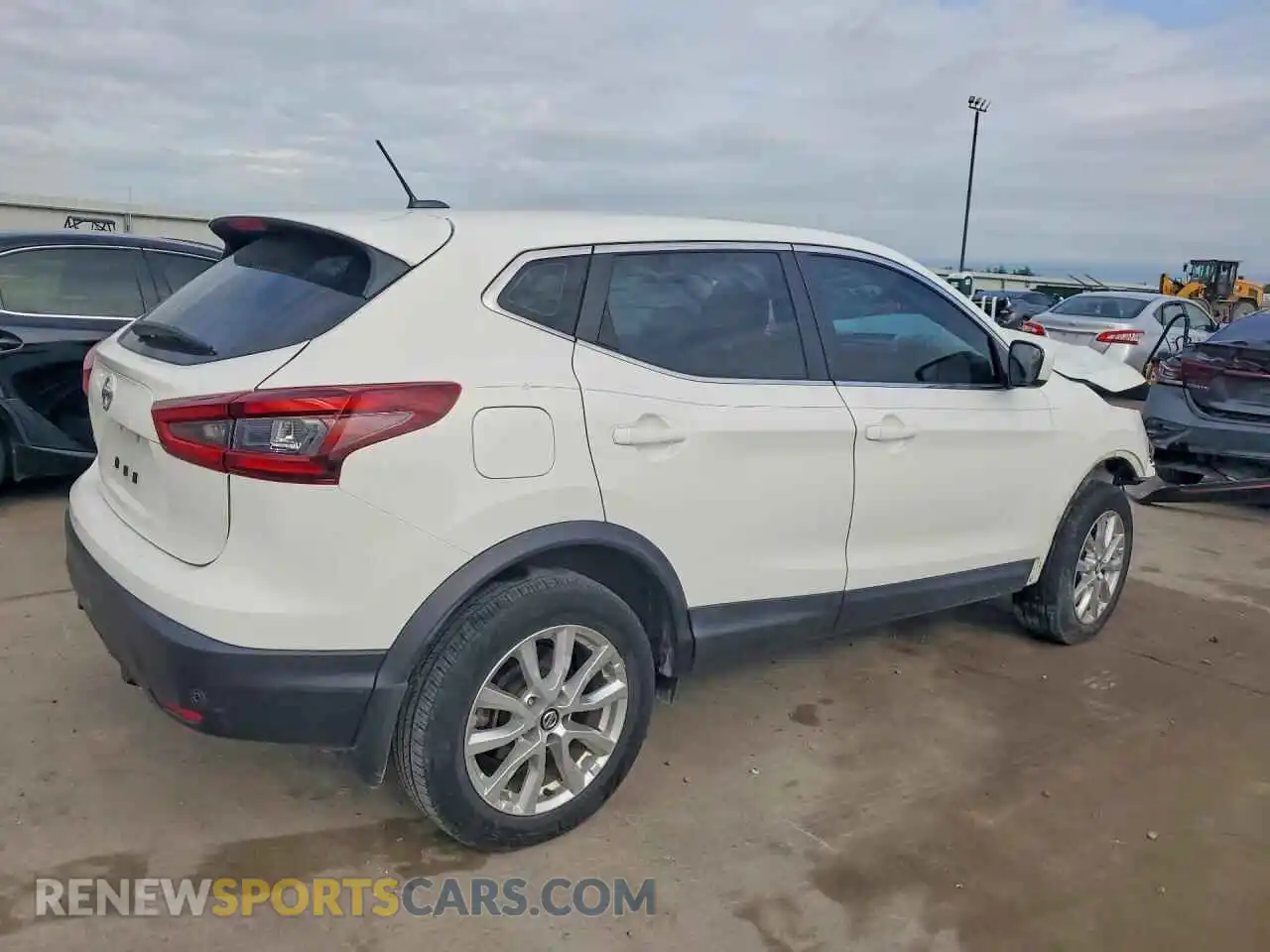 3 Photograph of a damaged car JN1BJ1AV7MW320556 NISSAN ROGUE 2021