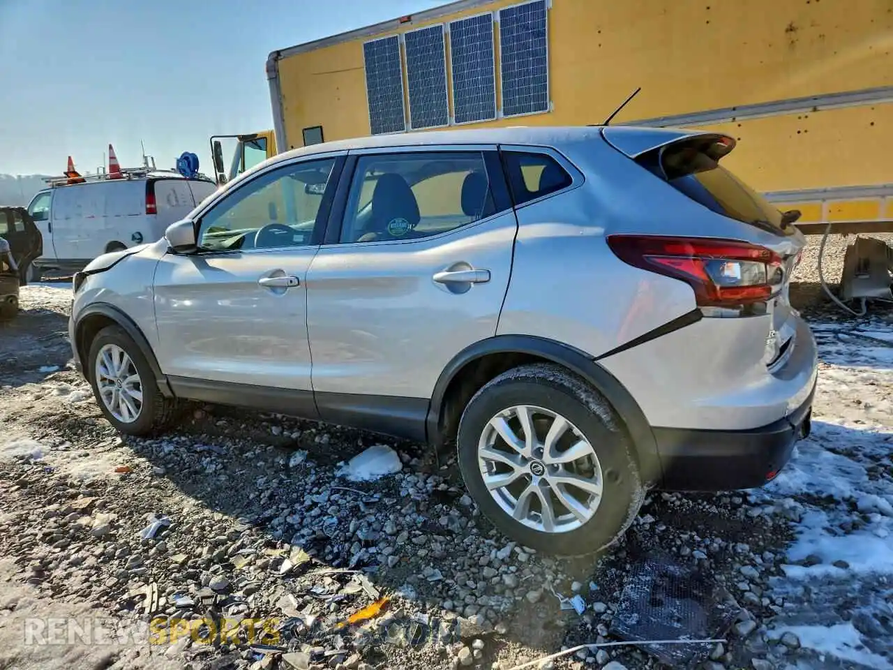 2 Photograph of a damaged car JN1BJ1AV7MW561291 NISSAN ROGUE 2021