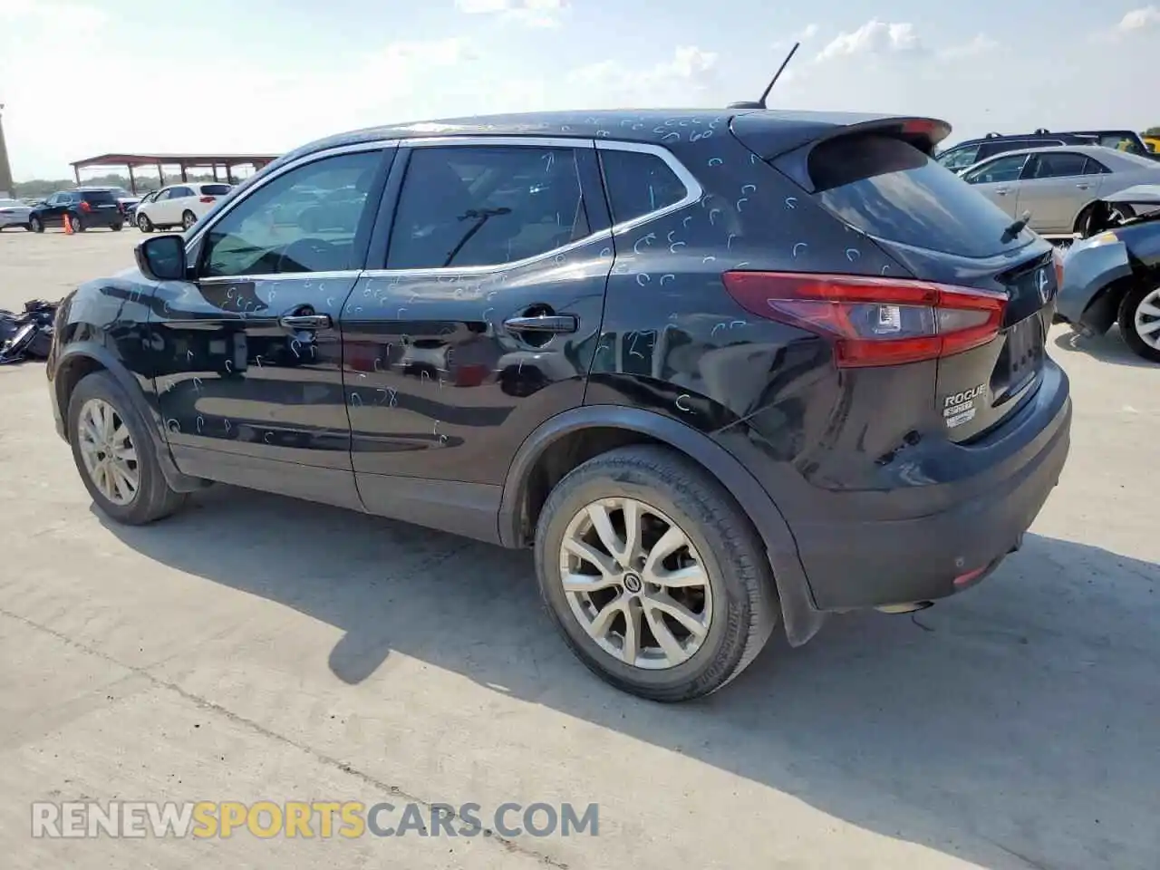 2 Photograph of a damaged car JN1BJ1AV7MW562490 NISSAN ROGUE 2021
