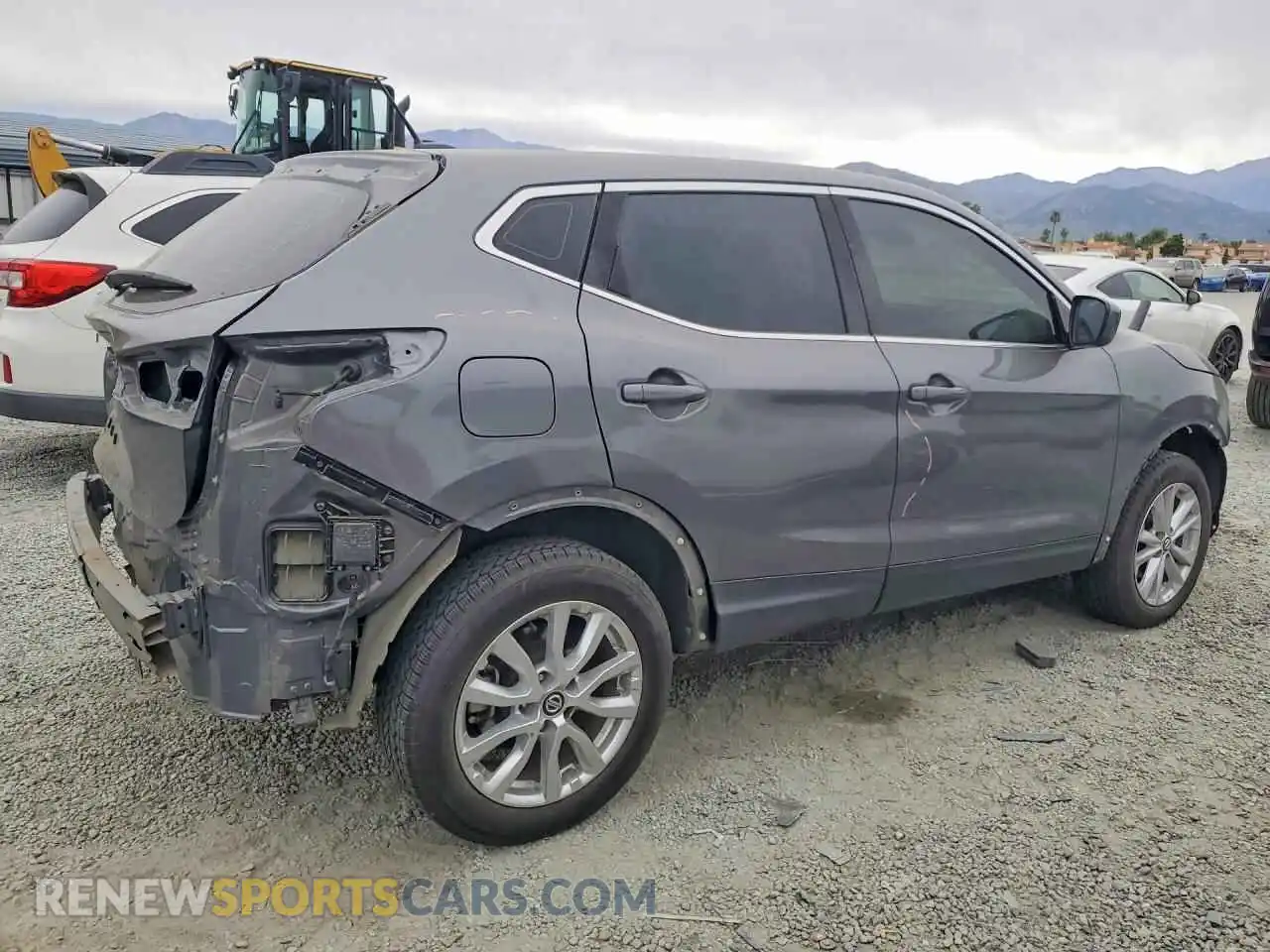 3 Photograph of a damaged car JN1BJ1AV7MW563591 NISSAN ROGUE 2021