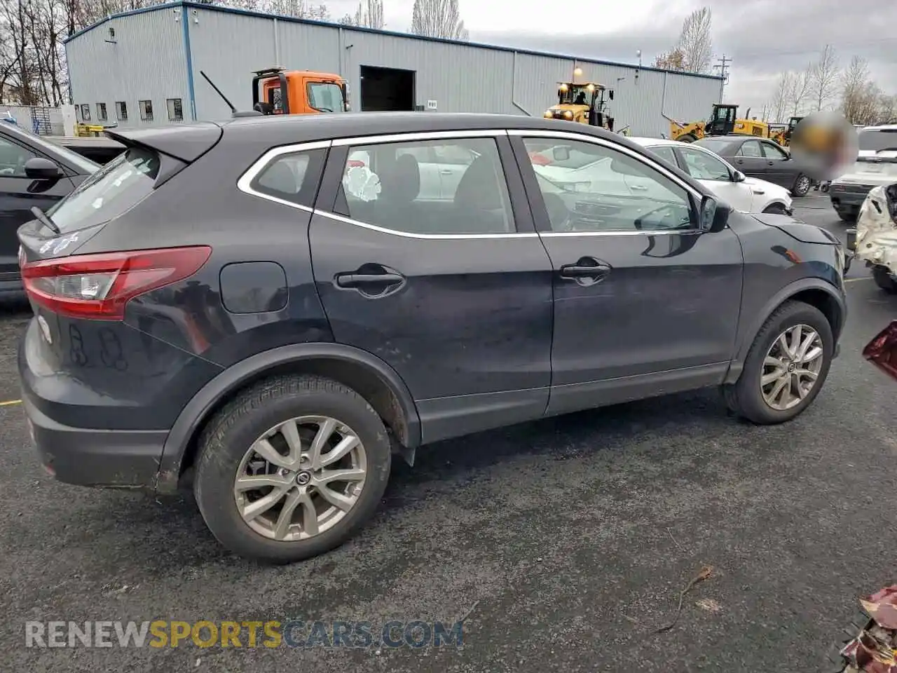 3 Photograph of a damaged car JN1BJ1AV7MW567401 NISSAN ROGUE 2021