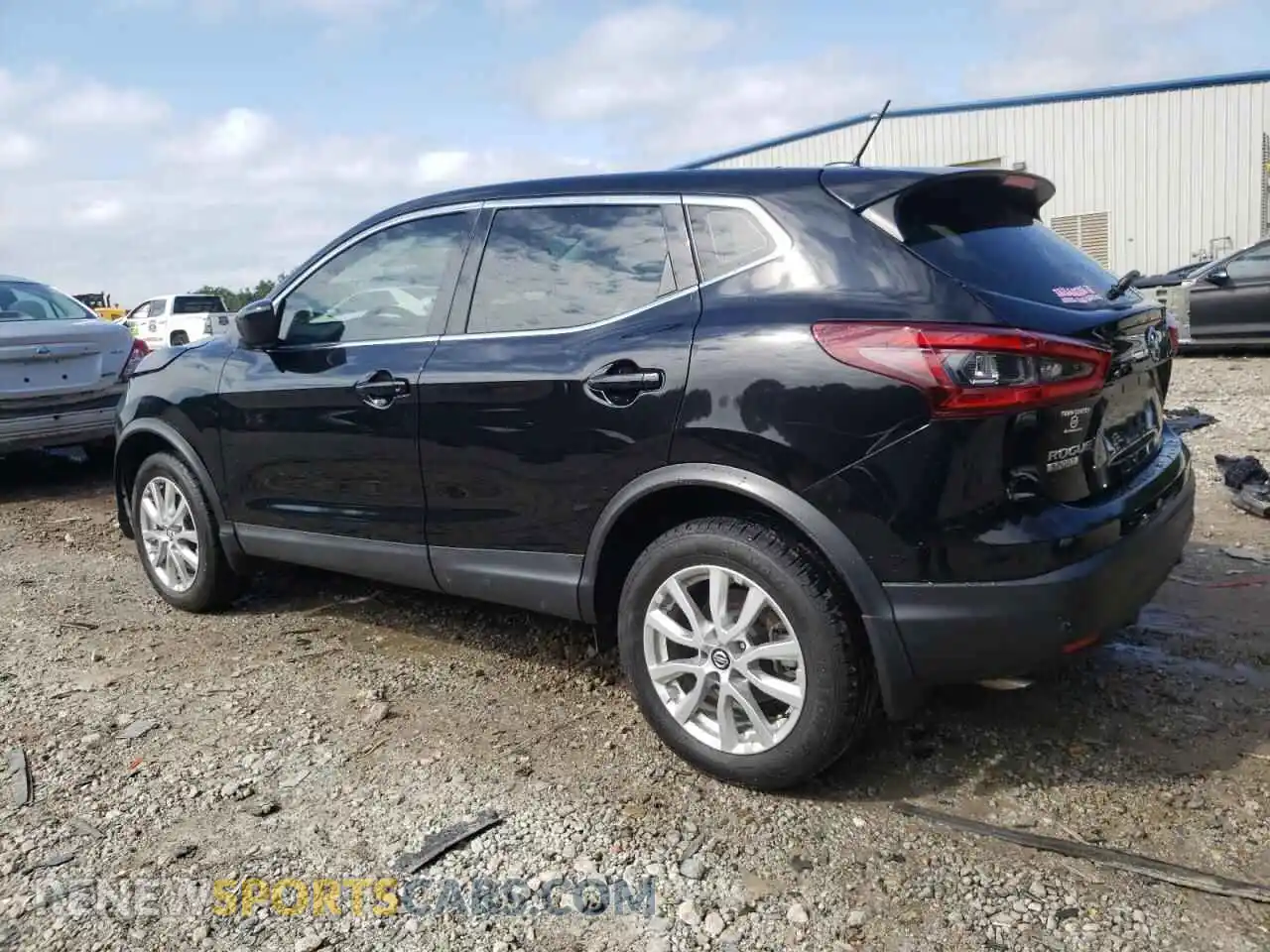 2 Photograph of a damaged car JN1BJ1AV7MW570993 NISSAN ROGUE 2021