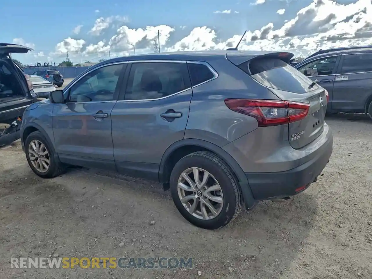 2 Photograph of a damaged car JN1BJ1AV7MW572940 NISSAN ROGUE 2021