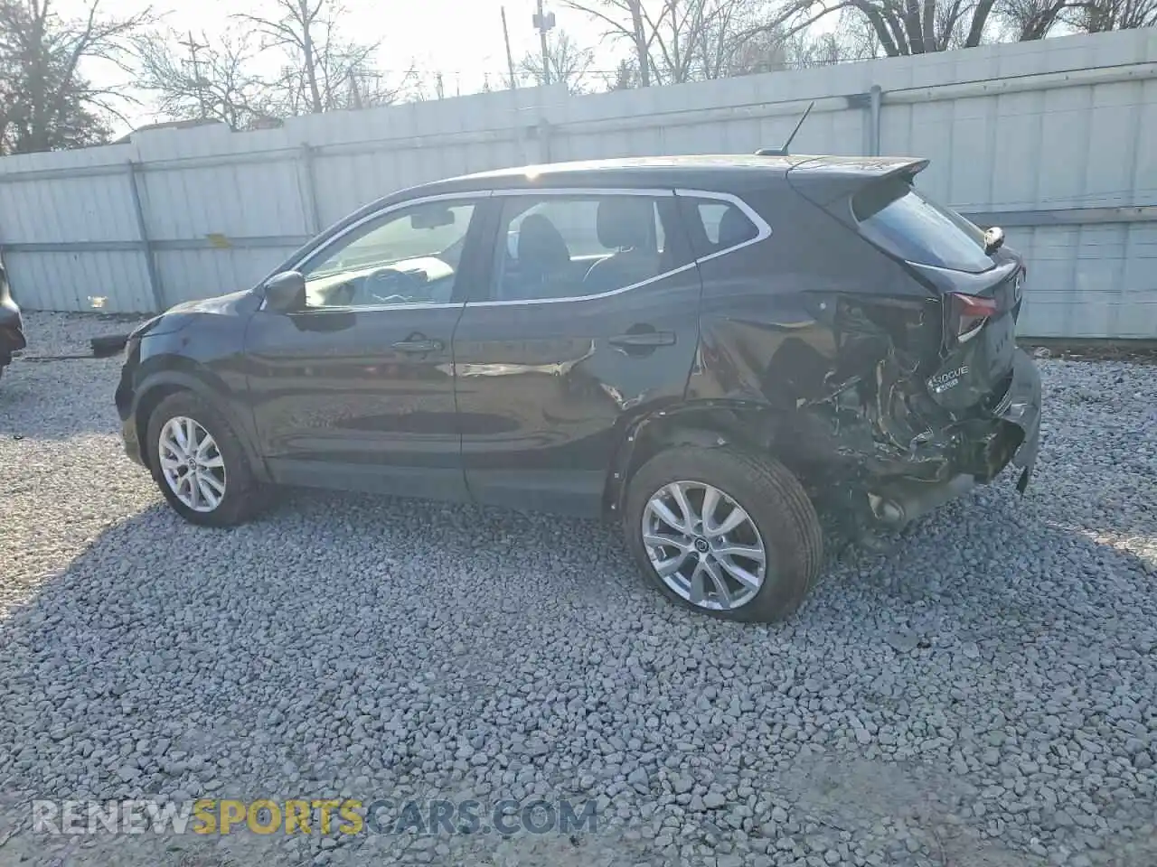2 Photograph of a damaged car JN1BJ1AV8MW302180 NISSAN ROGUE 2021