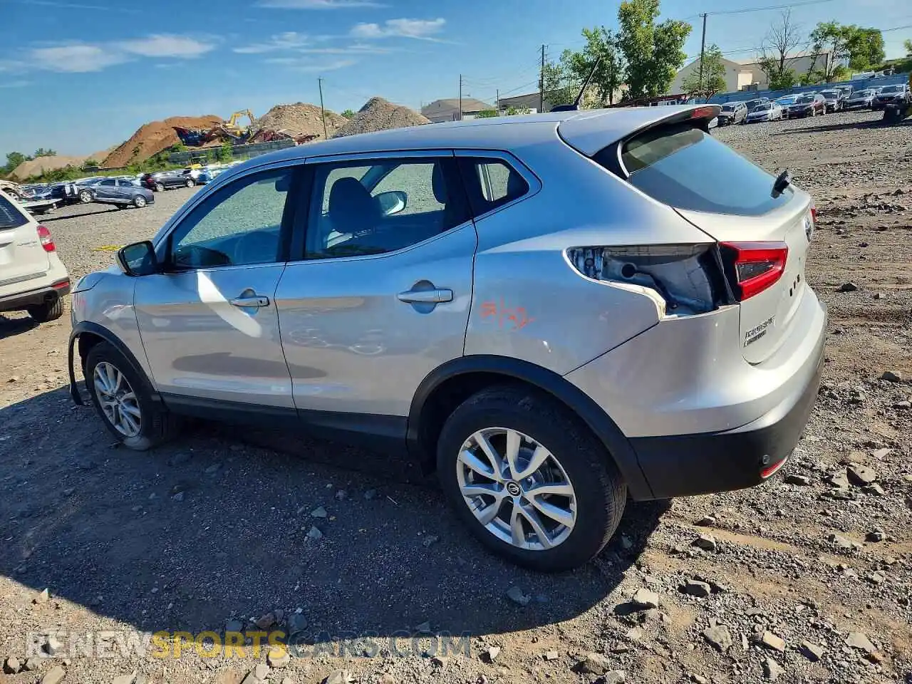 2 Фотография поврежденного автомобиля JN1BJ1AV8MW302535 NISSAN ROGUE 2021