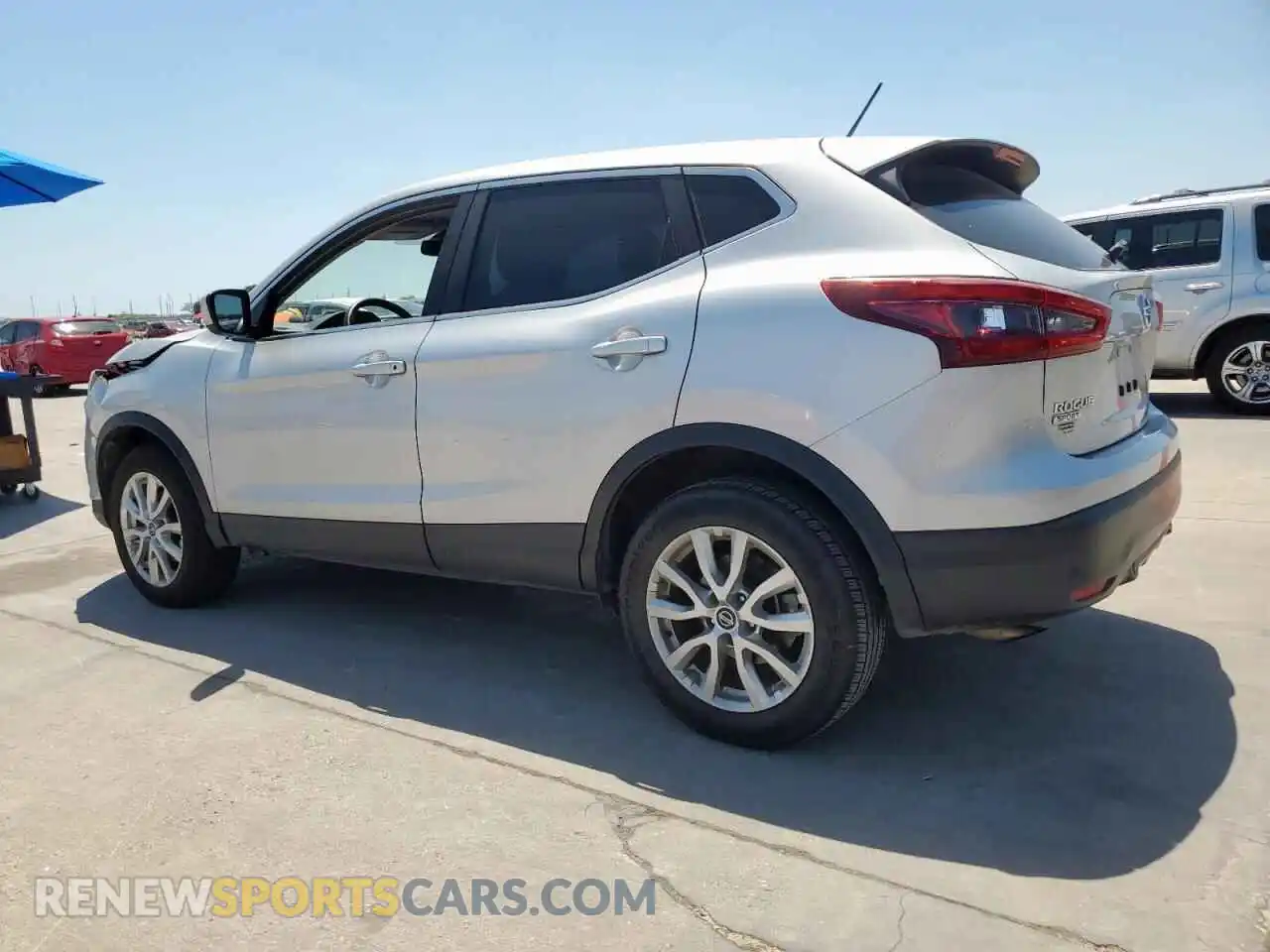 2 Photograph of a damaged car JN1BJ1AV8MW303992 NISSAN ROGUE 2021