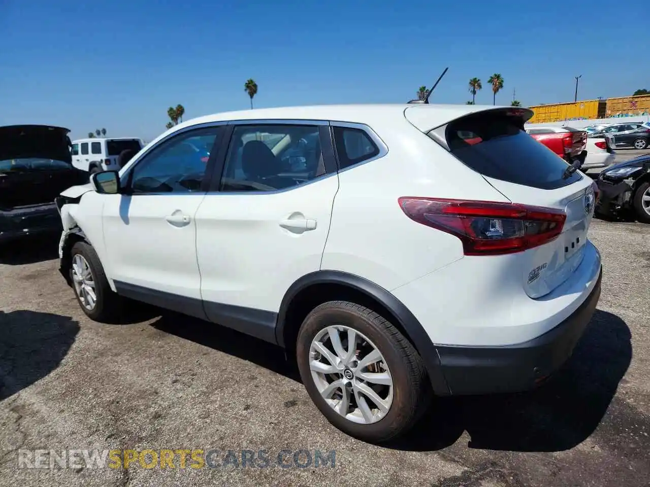 2 Photograph of a damaged car JN1BJ1AV8MW304477 NISSAN ROGUE 2021