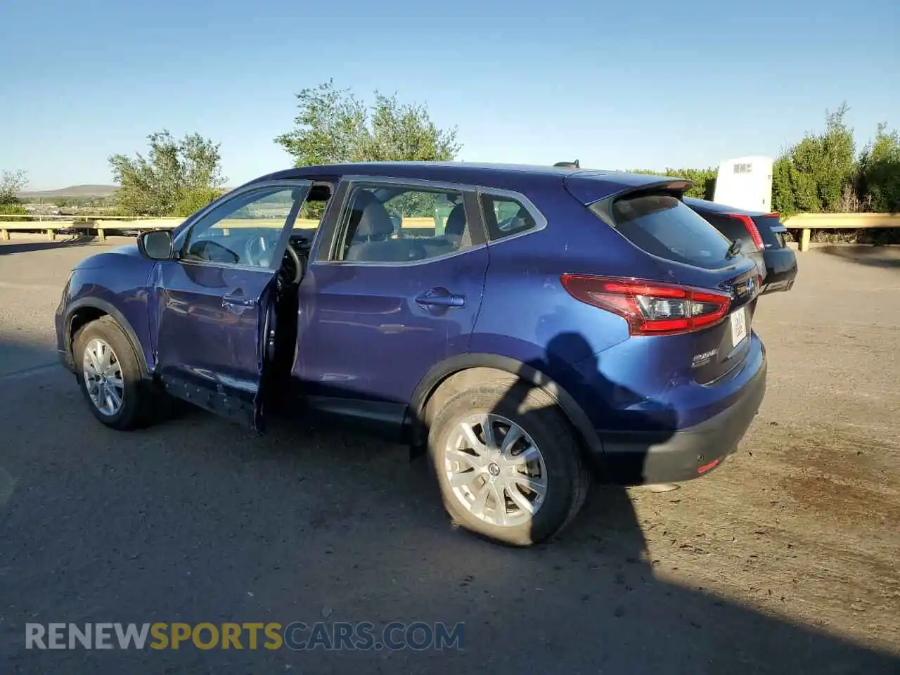 2 Photograph of a damaged car JN1BJ1AV8MW306326 NISSAN ROGUE 2021