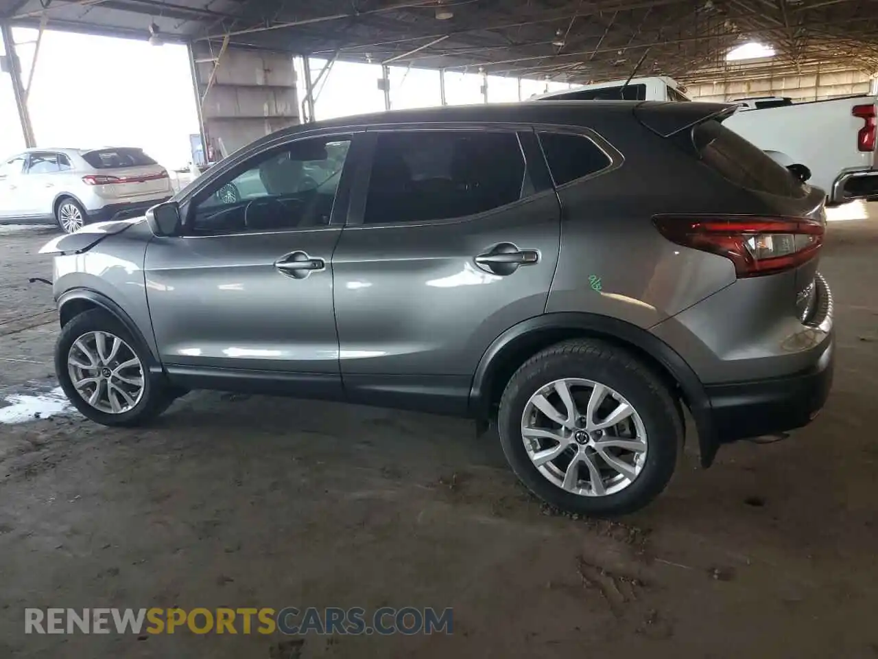 2 Photograph of a damaged car JN1BJ1AV8MW322221 NISSAN ROGUE 2021