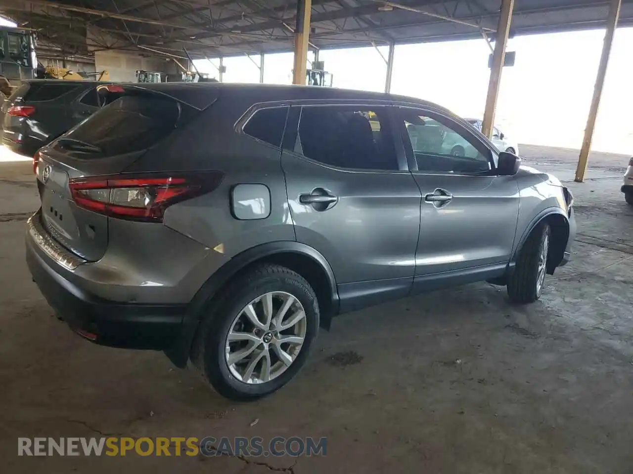 3 Photograph of a damaged car JN1BJ1AV8MW322221 NISSAN ROGUE 2021