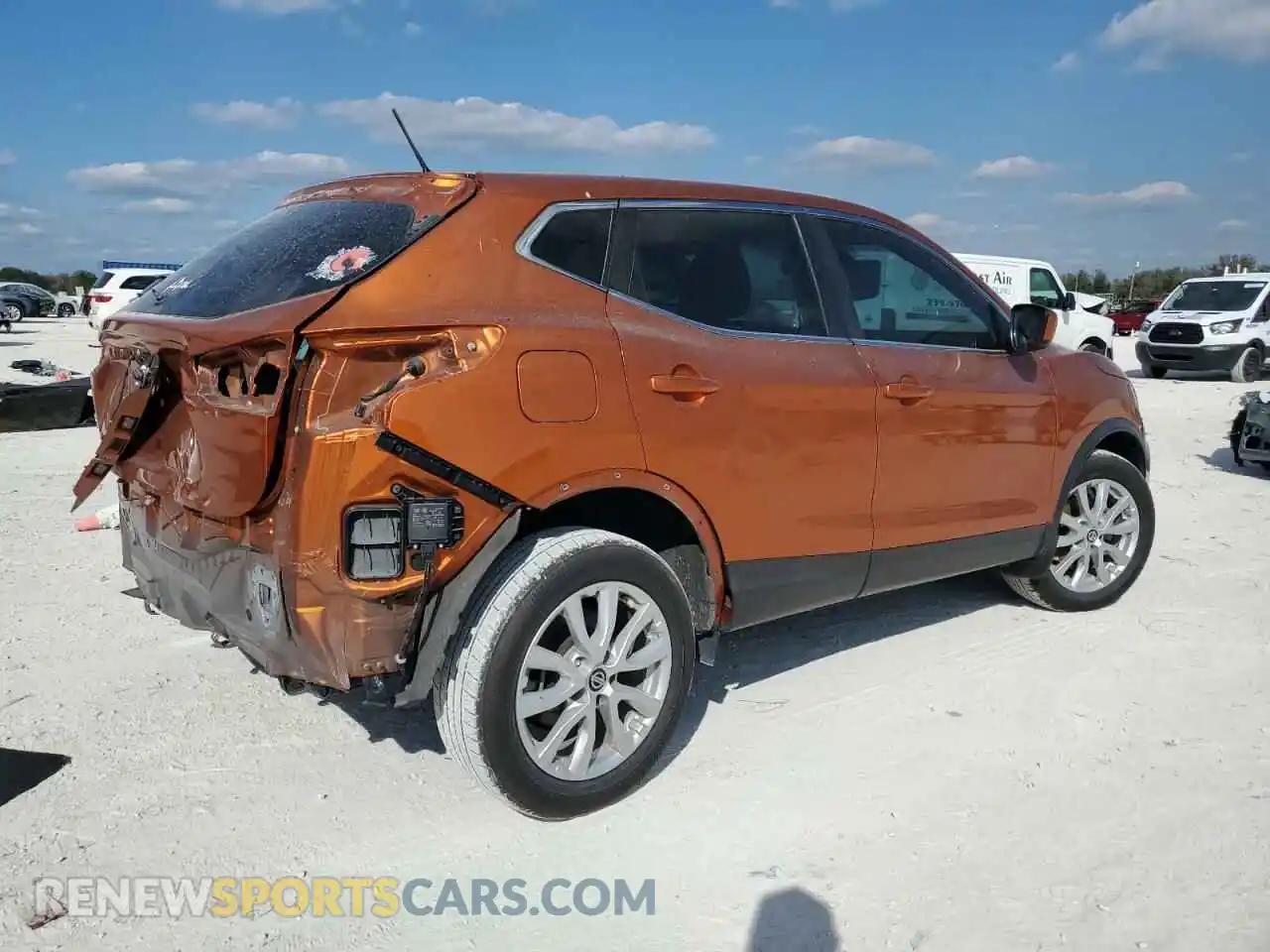 3 Photograph of a damaged car JN1BJ1AV8MW323370 NISSAN ROGUE 2021