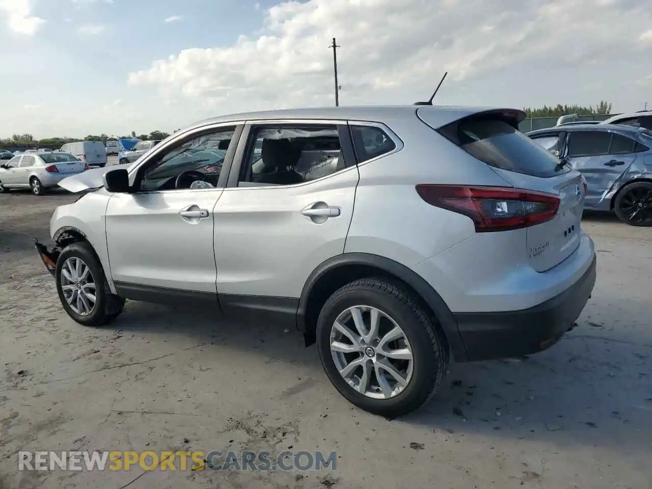 2 Photograph of a damaged car JN1BJ1AV8MW560781 NISSAN ROGUE 2021