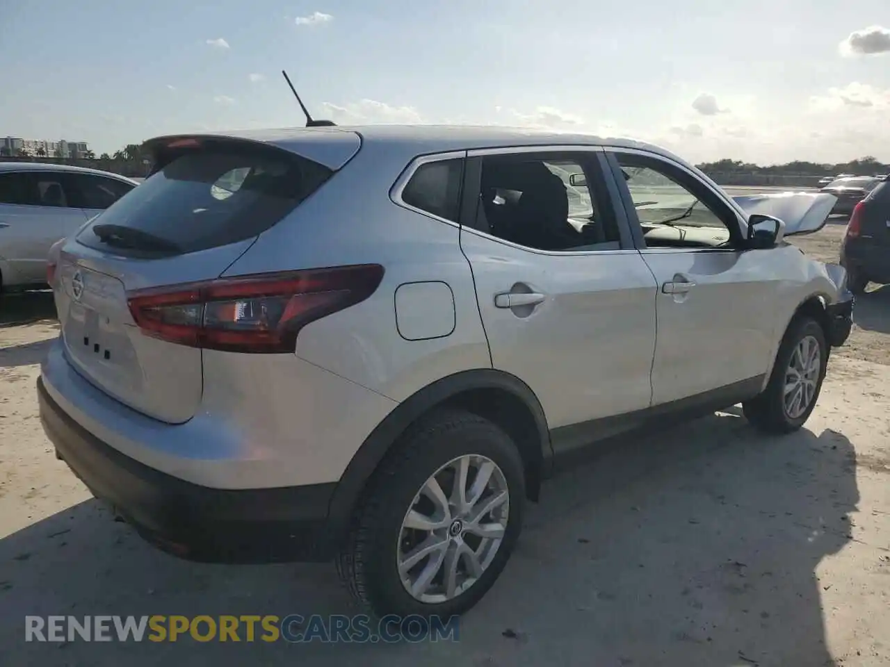3 Photograph of a damaged car JN1BJ1AV8MW560781 NISSAN ROGUE 2021