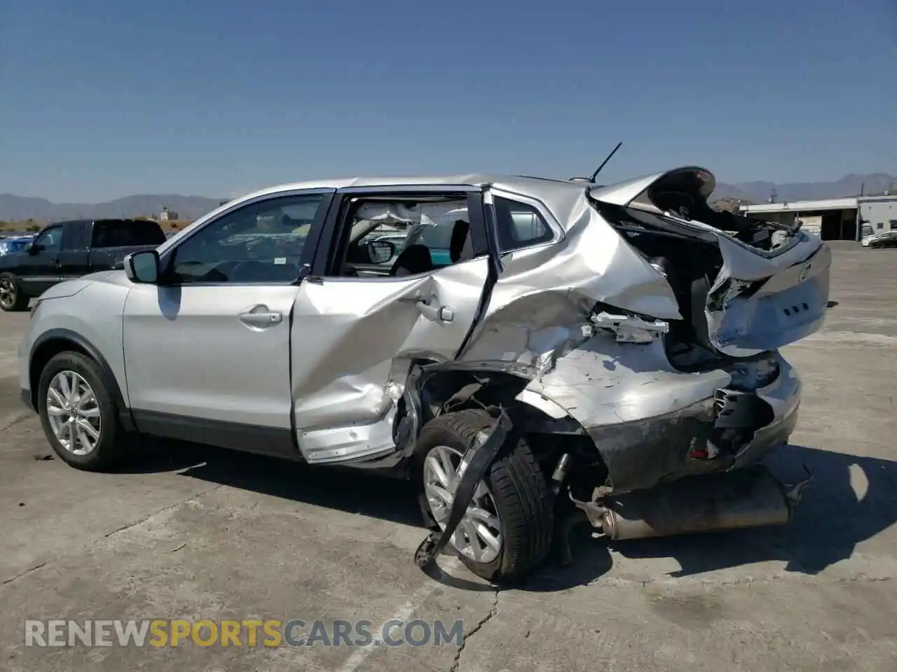 2 Photograph of a damaged car JN1BJ1AV8MW564149 NISSAN ROGUE 2021