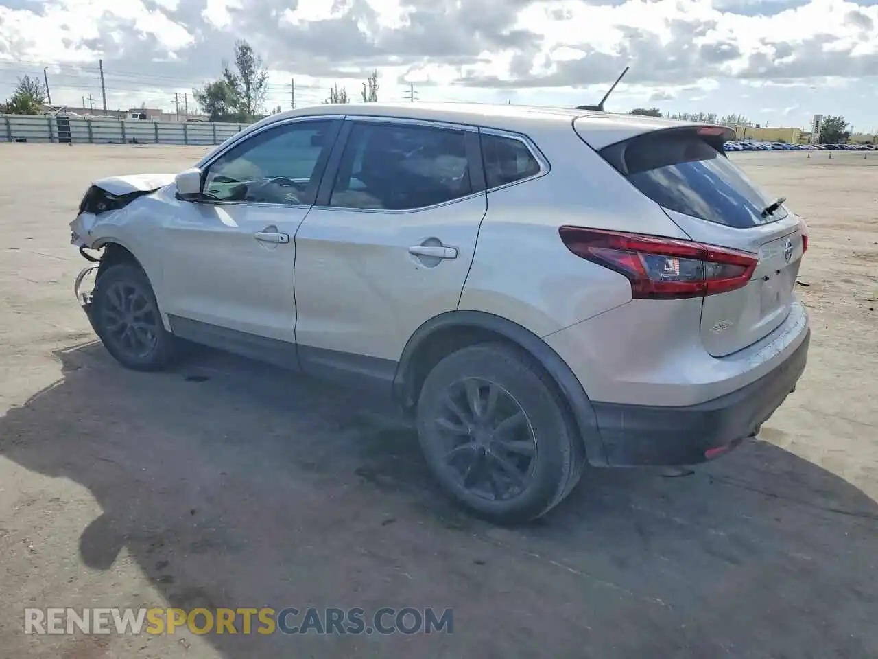 2 Photograph of a damaged car JN1BJ1AV8MW568766 NISSAN ROGUE 2021
