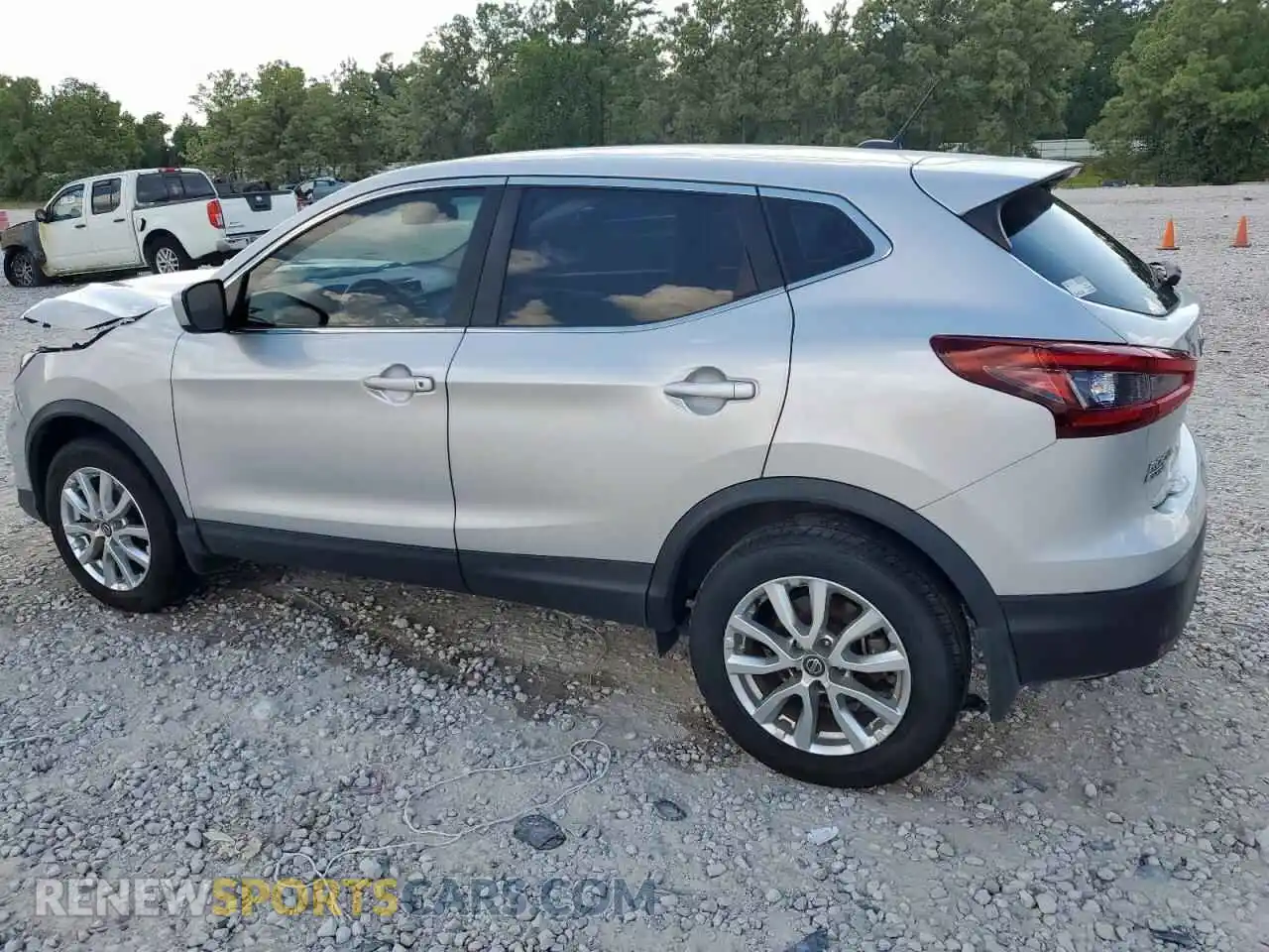 2 Photograph of a damaged car JN1BJ1AV8MW570565 NISSAN ROGUE 2021