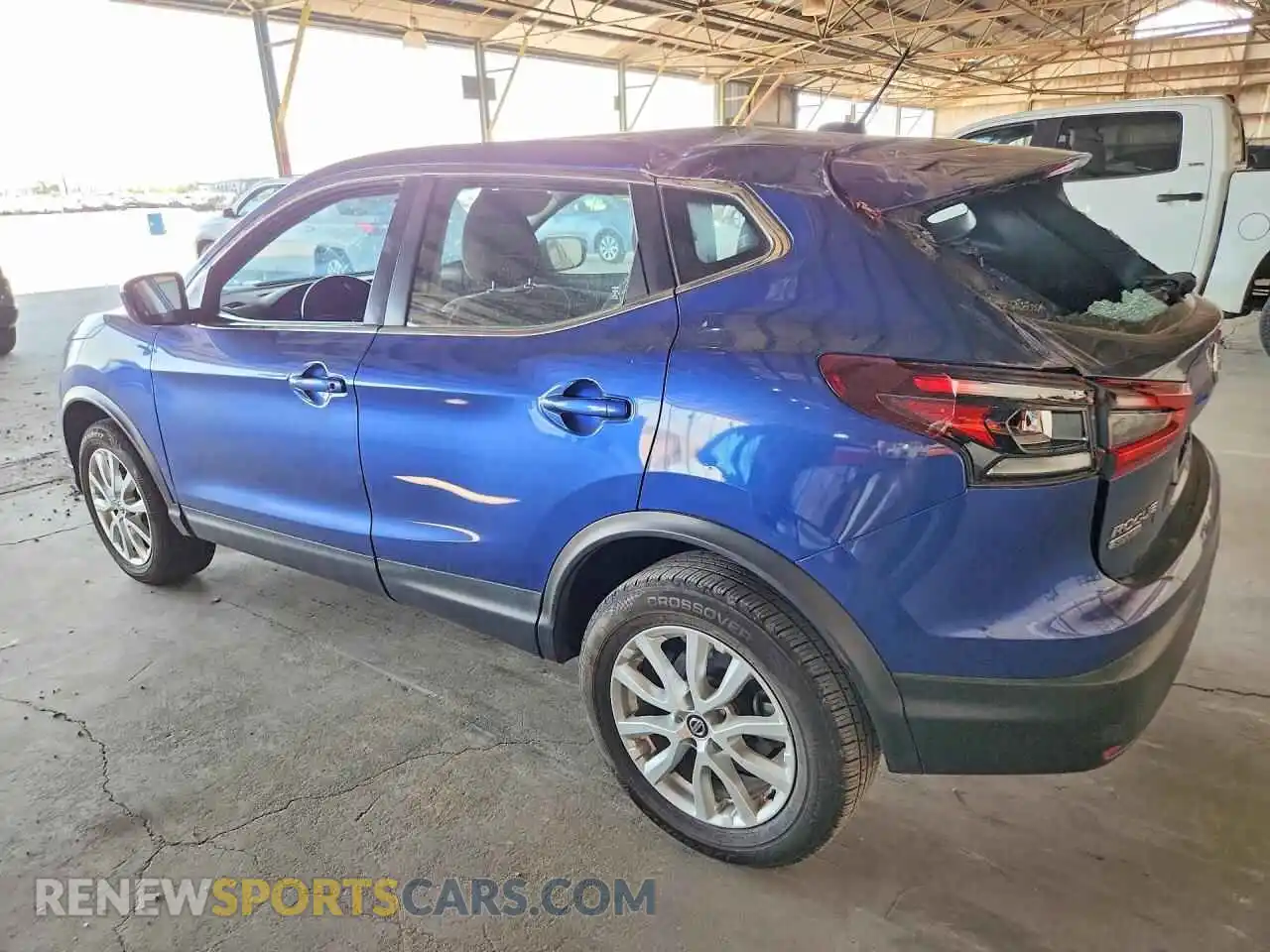 2 Photograph of a damaged car JN1BJ1AV9MW301801 NISSAN ROGUE 2021