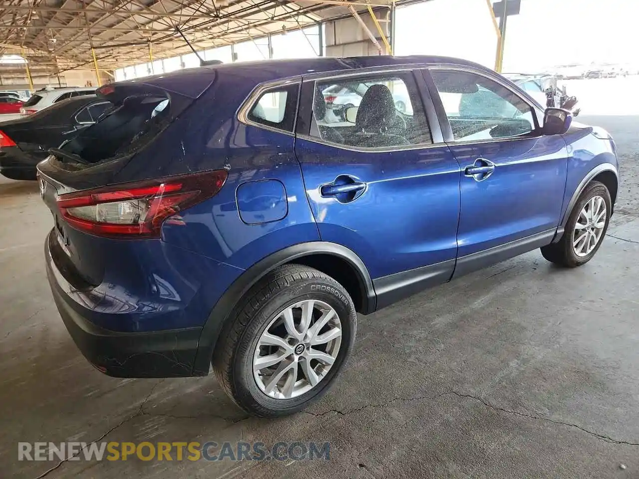 3 Photograph of a damaged car JN1BJ1AV9MW301801 NISSAN ROGUE 2021