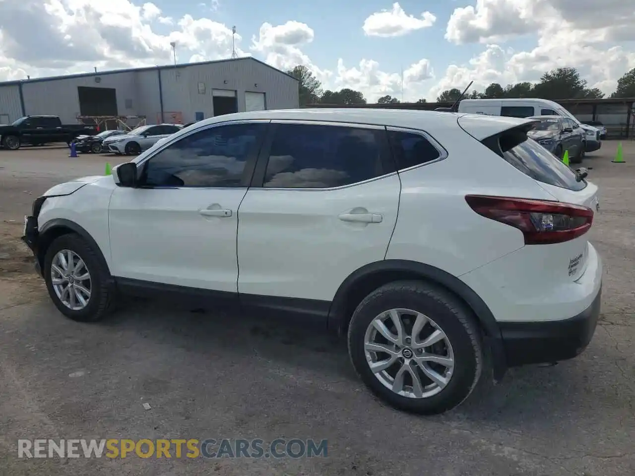 2 Photograph of a damaged car JN1BJ1AV9MW312085 NISSAN ROGUE 2021